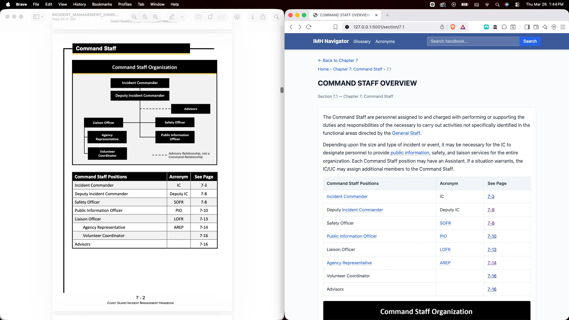 PDF to searchable handbook